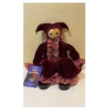 Exquisite Handpainted Musical Wooden Doll From Canada