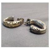 Konstantino Earrings #2 Sterling & 18K