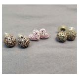 Multi Colored Swarovski() Earrings