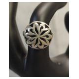 James Avery Sterling Modified Dome Ring