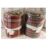 2 Pottery Barn Throws