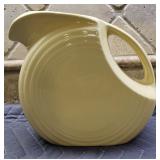 Fiesta Ware Buttery Yellow Pitcher