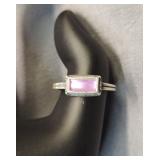 Avery Ring WPink Stone