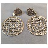 John Hardy 18K & Sterling Dot Drop Earrings