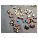 Small Group Of Unmarked Earrings