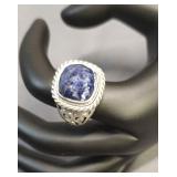 Brighton Dome Style Blue Stone Ring