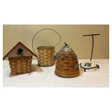Longaberger Bee Hive, Watering Can & More