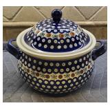 Boleslawiec Mosquito Pattern Polish Pottery Soup Tureen