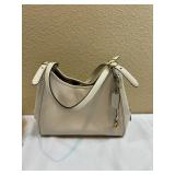 Authentic Cream Coach Handbag Made In Vietnam
