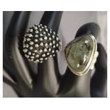 2 Sterling Rings