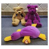 Large Beanie Babies (3)