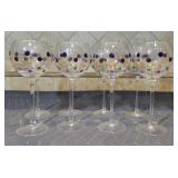 Pampered Chef Stemmed Balloon Wine Glasses (8)