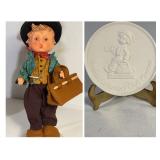 Vintage Hummel Vinyl doll Merry Wanderer