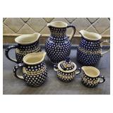Boleslawiec Mosquito Polish Pottery Pitchers Plus