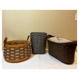 Longaberger 2007 Library Basket & More