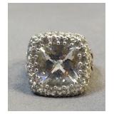 John Hardy Sterling Batu Klasok Ring WStone