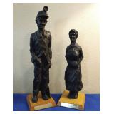 Coal Miner Figurines