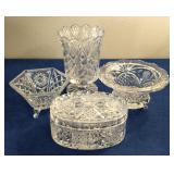 Collectible Glassware - Cut Andor Pressed