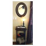 Dry Sink  Mirror  Lamp Ensemble