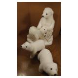 Holiday Polar Bears Decor