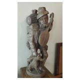 Large Wooden Sculpture