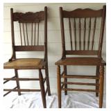 Oak Straight Chairs