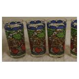 Rare Set of Mid-Century Drinking Glasses