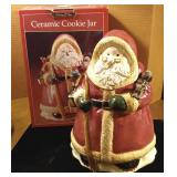Santa Cookie Jar