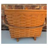 Longaberger Footed Basket