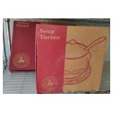 Longaberger Soup Tureen & Turkey Platter