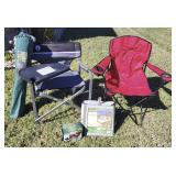 NIB Coleman Queen Air Mattress And Chairs