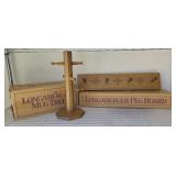 Useful Longaberger Wood Decorative Items