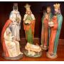 Bisque Porcelain Nativity Set