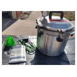 All American Cast Aluminum Pressure CannerCooker