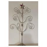 Metal Tree OrnamentChristmas Card Holder