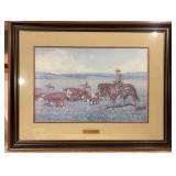 Vintage Scott Myers Framed Print