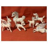 Vintage Hagen-Renaker Unicorns & Pegasus