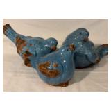 Terra-Cotta Bluebirds