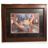 Steve Harris Framed Western Print