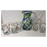 Pitcher & Glasses