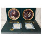 Norman Rockwell Christmas Memories Plates
