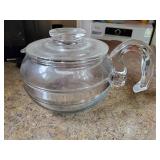 Vintage Glass Pyrex Coffee Pot