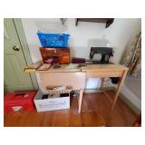 Vintage Kenmore Sewing Machine and Cabinet
