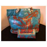 Sakroot Handbag and Matching Wallet