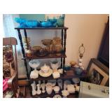Milk Glass, Amber Glass, Fenton