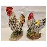 Vintage Rooster and Hen Farmhouse decor