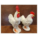 Vintage Rooster and Hen Farmhouse decor
