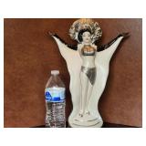 Vegas Show Girl Jim Beam Decanter