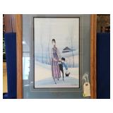 P Buckley Moss Signed Print