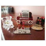 Railroad Themed Ornaments and others